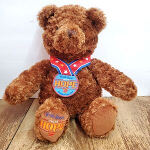 2003 Gund Wish Bear Hope Teddy Bear Stuffed Plush May Department Store Exclusive